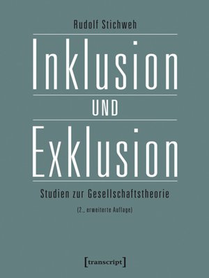 cover image of Inklusion und Exklusion